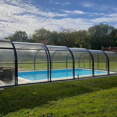 Havre De Paix Avec Piscine, Parc Et Campagne Semesterbostad *